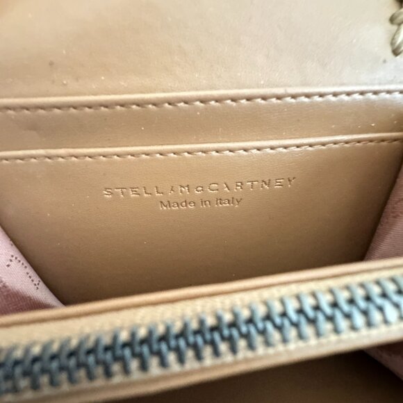 Stella McCartney Falabella Fold Wallet in Gold - Picture 3 of 6